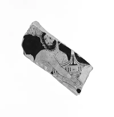Apulian Red-Figure Bell Krater Fragment