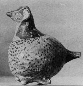 FIGURE VASE (EAST GREEK, PLASTIC)