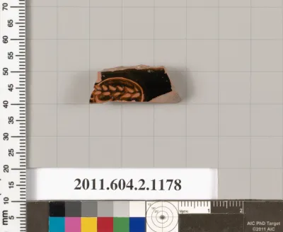 Terracotta fragment from a pyxis (box)?