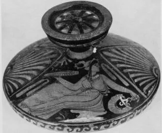 LEKANIS LID (SOUTH ITALIAN, APULIAN, RED-FIGURE)