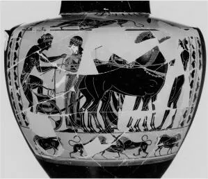 HYDRIA (ATHENIAN, BLACK-FIGURE)