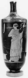 LEKYTHOS (ATHENIAN, RED-FIGURE)