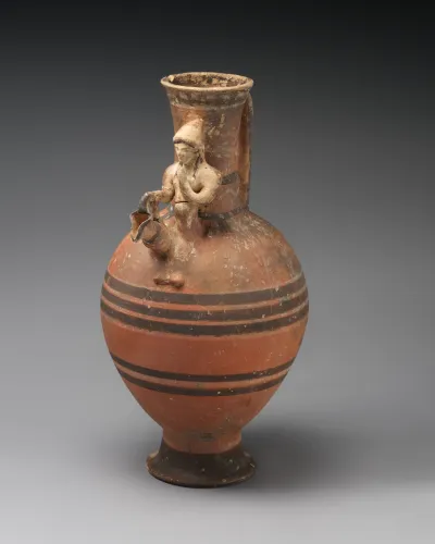 Terracotta jug