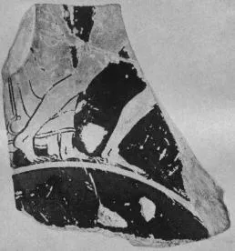 CUP, FRAGMENT (ATHENIAN, RED-FIGURE)