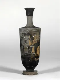 LEKYTHOS (ATHENIAN, BLACK-FIGURE)