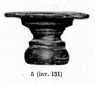 PLATE, STEMMED (TEANO WARE, BLACK GLAZE)