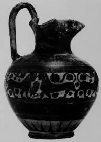 OINOCHOE (CORINTHIAN, BLACK-FIGURE)