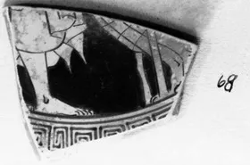 CUP, FRAGMENT (ATHENIAN, RED-FIGURE)