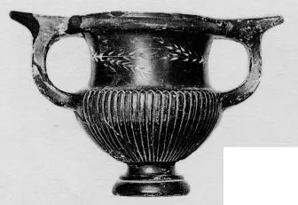 KANTHAROS (SOUTH ITALIAN, CAMPANIAN, BLACK GLAZE)