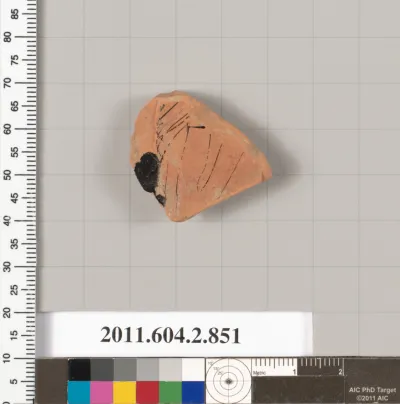 Terracotta fragment of a bell-krater (bowl for mixing wine and water)