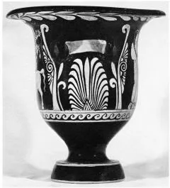 KRATER, BELL (SOUTH ITALIAN, PAESTAN, RED-FIGURE)