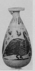 ALABASTRON (ITALO-CORINTHIAN, BLACK-FIGURE)