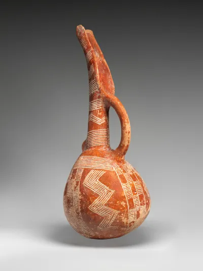 Terracotta jug