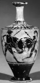 LEKYTHOS (ATHENIAN, BLACK-FIGURE)