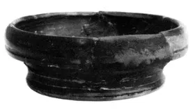 BOWL (ATHENIAN, BLACK GLAZE)