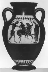 AMPHORA, BELLY, TYPE B (ATHENIAN, BLACK-FIGURE)