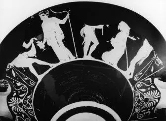 CUP B (ATHENIAN, RED-FIGURE)