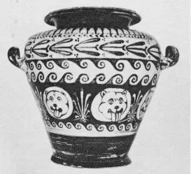 STAMNOS (FALISCAN, RED-FIGURE)