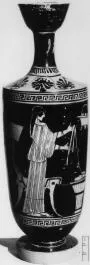 LEKYTHOS (ATHENIAN, RED-FIGURE)