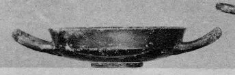 CUP, STEMLESS (ATHENIAN, BLACK GLAZE)