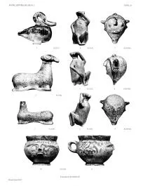 FIGURE VASE (ETRUSCO-CORINTHIAN)