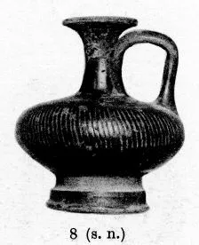 LEKYTHOS, SQUAT (SOUTH ITALIAN, CAMPANIAN, BLACK GLAZE)