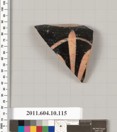 Terracotta fragment of an open shape