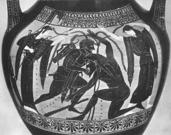 AMPHORA, BELLY, TYPE A (ATHENIAN, BLACK-FIGURE)