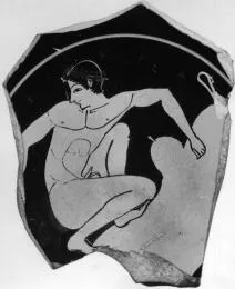 CUP, FRAGMENT (ATHENIAN, RED-FIGURE)