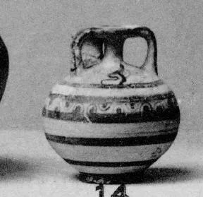STIRRUP JAR (MYCENEAN)