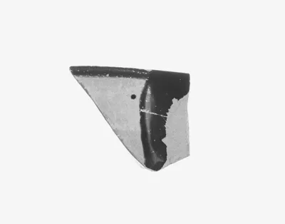 Attic Black-Figure Band Cup Fragment
