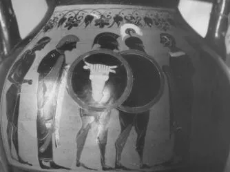 AMPHORA, BELLY, TYPE B (ATHENIAN, BLACK-FIGURE)