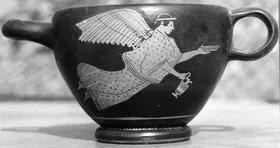 SKYPHOS (ATHENIAN, RED-FIGURE)