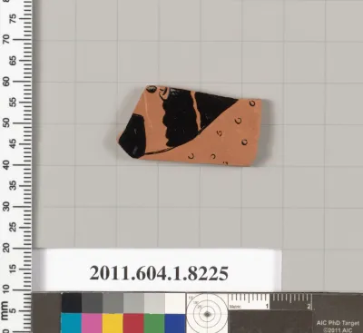 Terracotta fragment of a kylix (drinking cup)