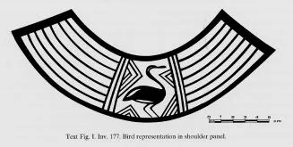AMPHORA, NECK (ATHENIAN GEOMETRIC, SILHOUETTE)