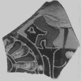 CUP, SIANA, FRAGMENT (ATHENIAN, BLACK-FIGURE)
