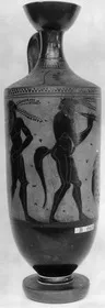 LEKYTHOS (ATHENIAN, BLACK-FIGURE)