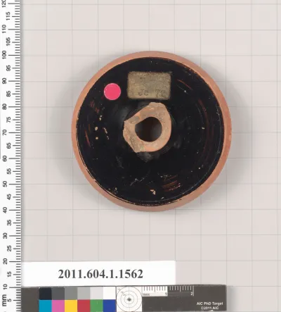 Terracotta fragment of a kylix (drinking cup)