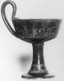 KANTHAROS (ATHENIAN, BLACK-FIGURE)