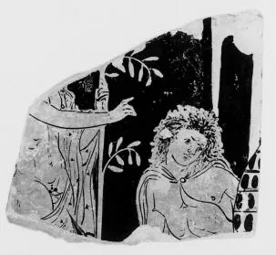 KRATER, BELL, FRAGMENT (SOUTH ITALIAN, APULIAN, RED-FIGURE)