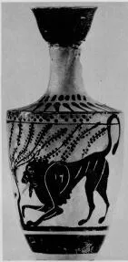 LEKYTHOS (ATHENIAN, BLACK-FIGURE)
