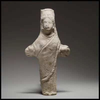 Standing female figurine (cruciform)