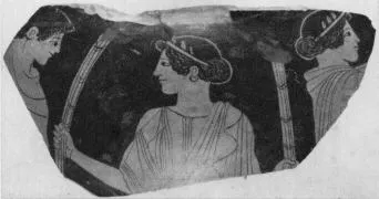 LOUTROPHOROS, FRAGMENT (ATHENIAN, RED-FIGURE)