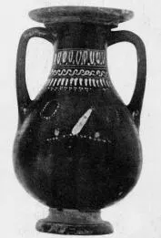 PELIKE (SOUTH ITALIAN, GNATHIAN, BLACK GLAZE)