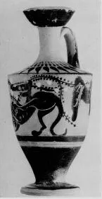 LEKYTHOS (ATHENIAN, BLACK-FIGURE)