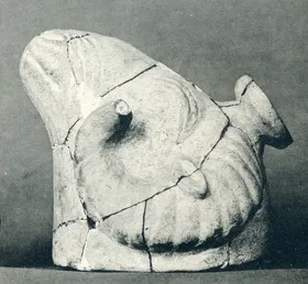 FIGURE VASE (EAST GREEK)