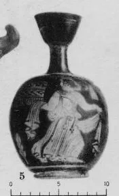 LEKYTHOS, SQUAT (SOUTH ITALIAN, LUCANIAN, RED-FIGURE)