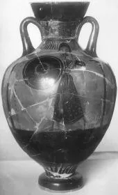PSEUDO-PANATHENAIC AMPHORA (ATHENIAN, BLACK-FIGURE)