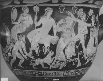 KRATER, BELL (ATHENIAN, RED-FIGURE)