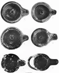 LAMP (ATHENIAN, BLACK GLAZE)